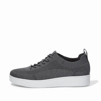 Fitflop Women's RALLY Airyknit Sneakers - Grey, RN9745268